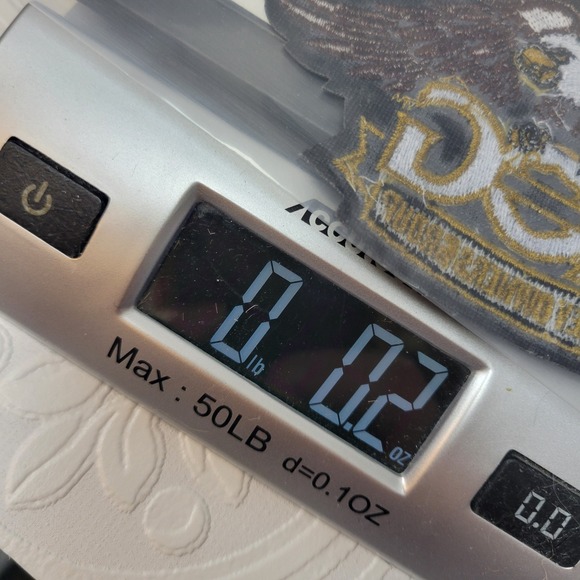 Embroidered Patch Harley Davidson Owners Group HOG Eagle‎ Gold Motorcycle 4.5" - Picture 6 of 7